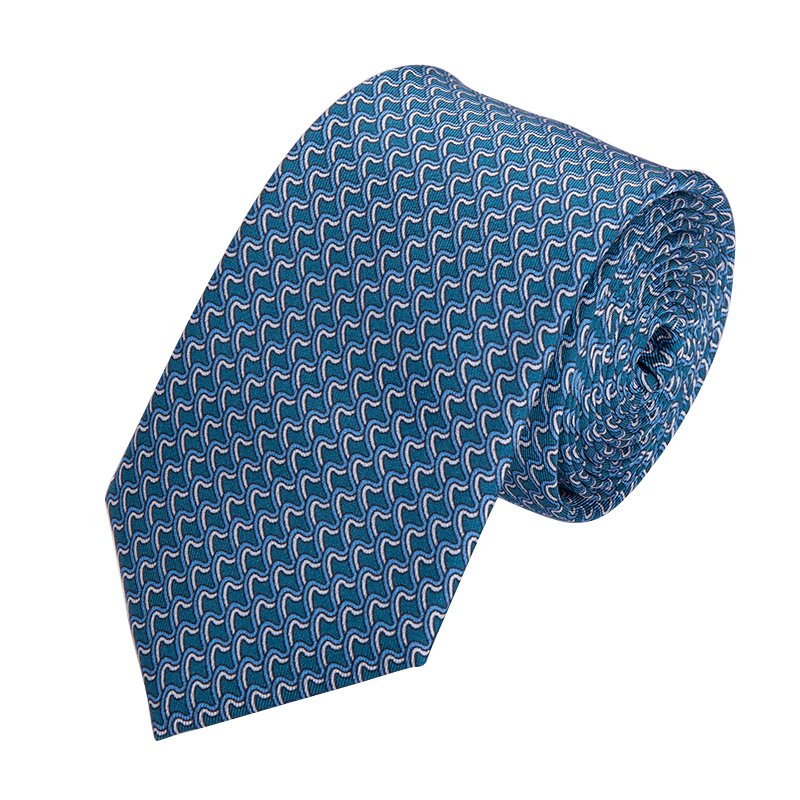 Pure Silk Navy Red Custom Necktie Animal Design Pattern Ties All over Duck Printed Neck Ties Manufacturer