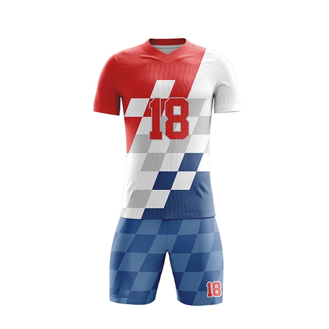 Comfortable Outfit Training School Team Soccer uniform Multi-Purpose League Versatile Competitive Fresh Style Soccer uniform
