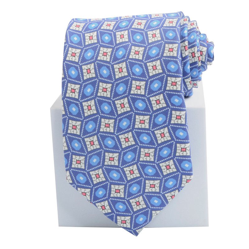 Best Necktie Factory Wholesale Newest Popular Silk Handmade Tie Screen Printing Exquisite workmanship Men's Fashion Neck Tie