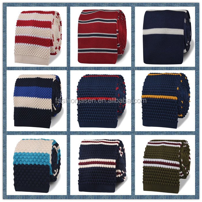 Wholesale Men's Skinny Silk Knit Tie