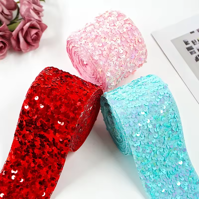 Wholesale Factory Custom Dark Colorful Satin Grosgrain Gradient Rainbow Ribbon Waterproof Plastic Shrink Label for Shipping Use