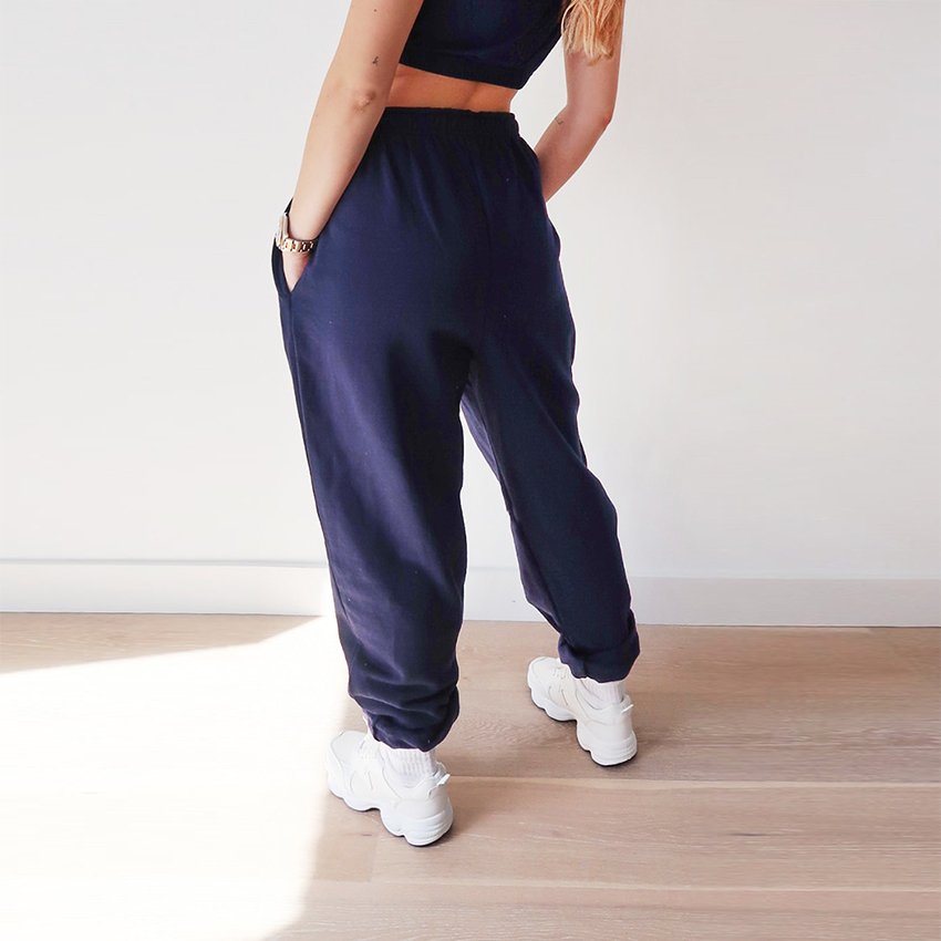 Women's Multi-Bag Drawstring Tie Casual High Waist Leggings Jogger For Women High Waist joggers Pants