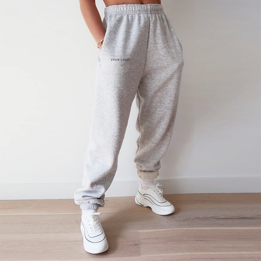 Women's Multi-Bag Drawstring Tie Casual High Waist Leggings Jogger For Women High Waist joggers Pants
