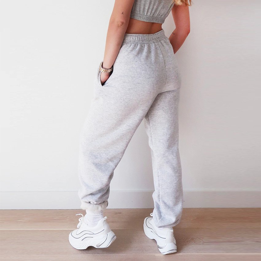 Women's Multi-Bag Drawstring Tie Casual High Waist Leggings Jogger For Women High Waist joggers Pants