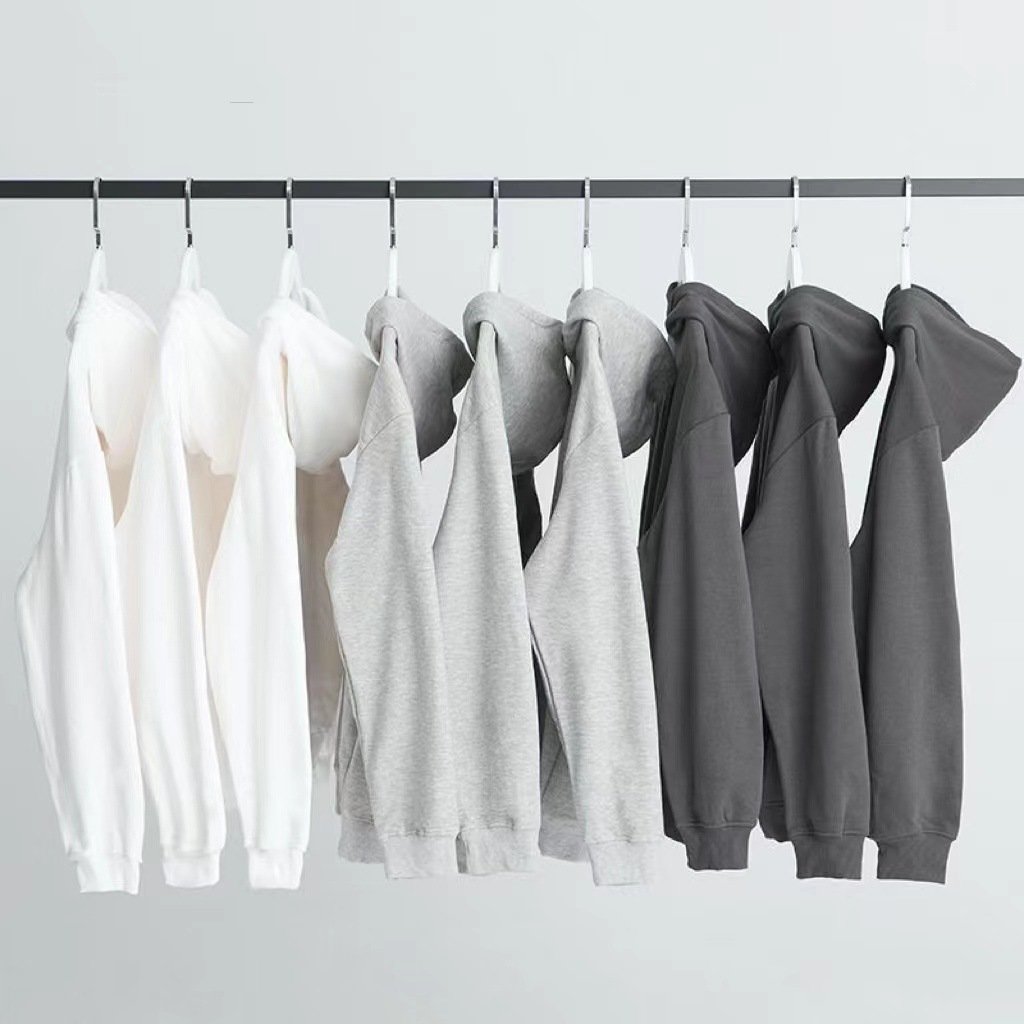 American Street Blank Hoodie Men Women Autumn and Winter Loose Oversized Hoodies&Sweatshirt Jacket Warm Cotton y2k Style Hoodie