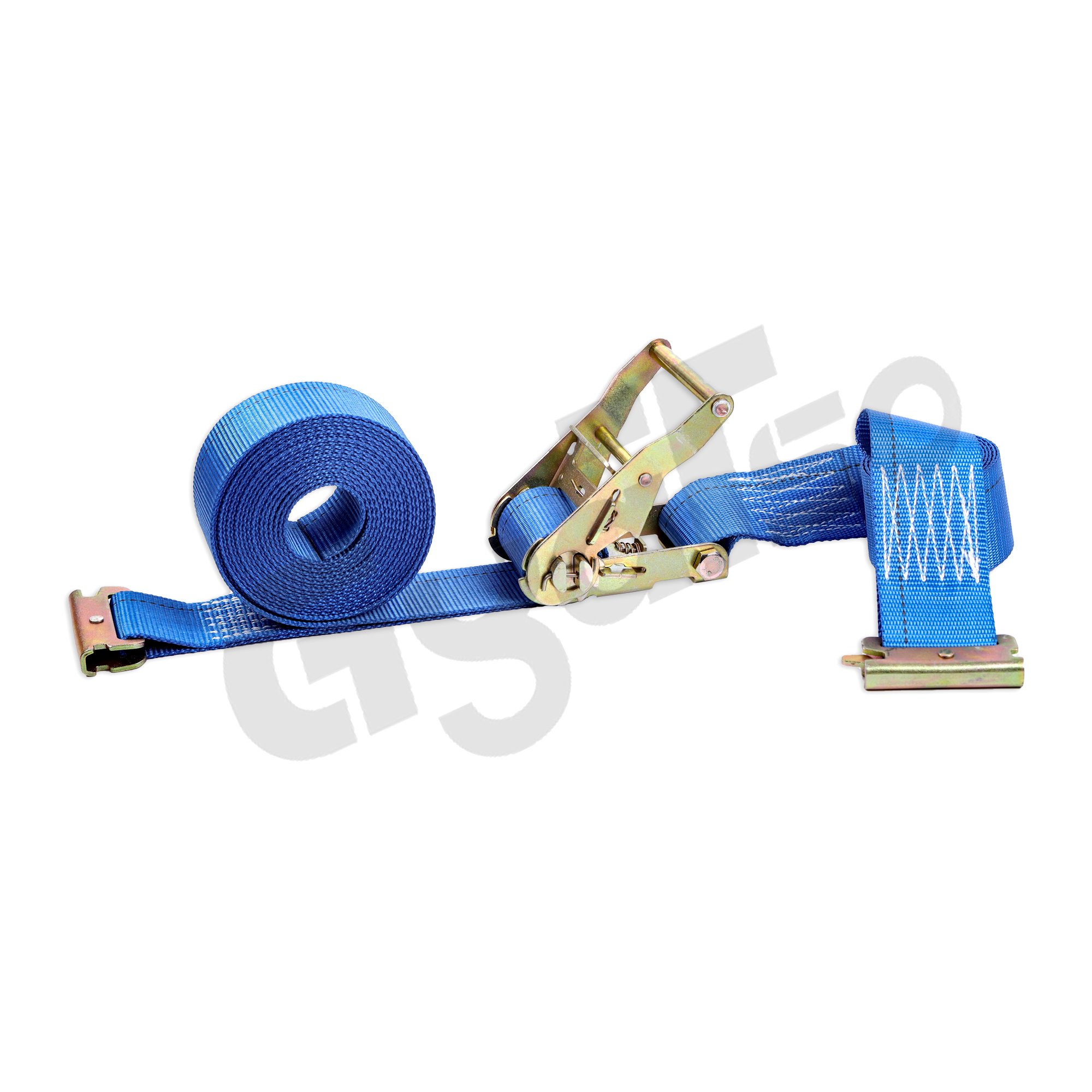 US 4400lbs logistics 2in tie down with e track hook sangles transport straps for dry vans