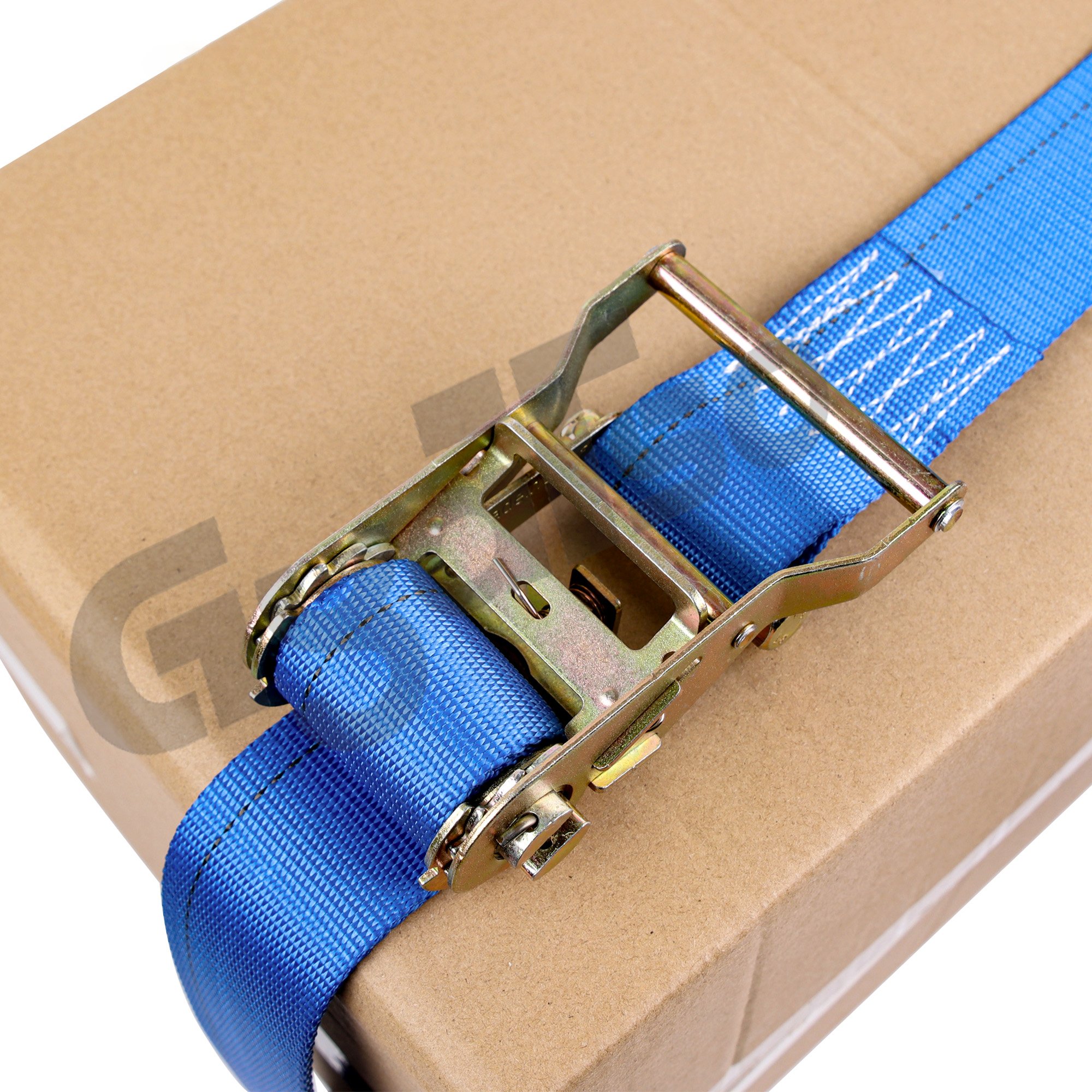 US 4400lbs logistics 2in tie down with e track hook sangles transport straps for dry vans