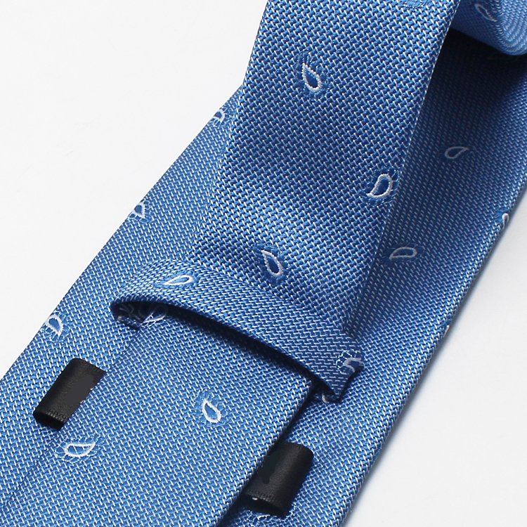 Famous Bright Color Paisley Silk Square Tie Manufacturer Silk Neckties For Men