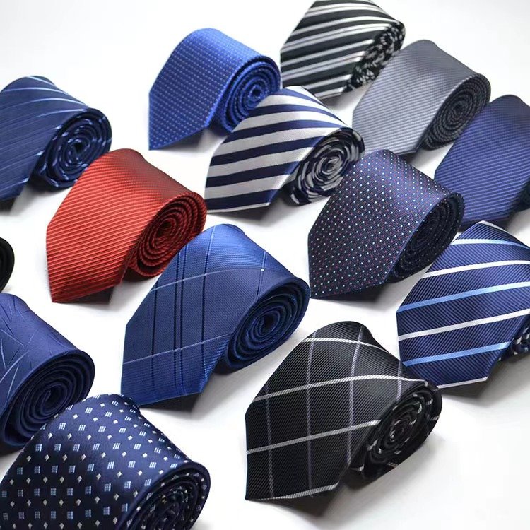 2023 men's tie 8CM formal business groom tie spot wholesale logo manufacturers wholesale ties