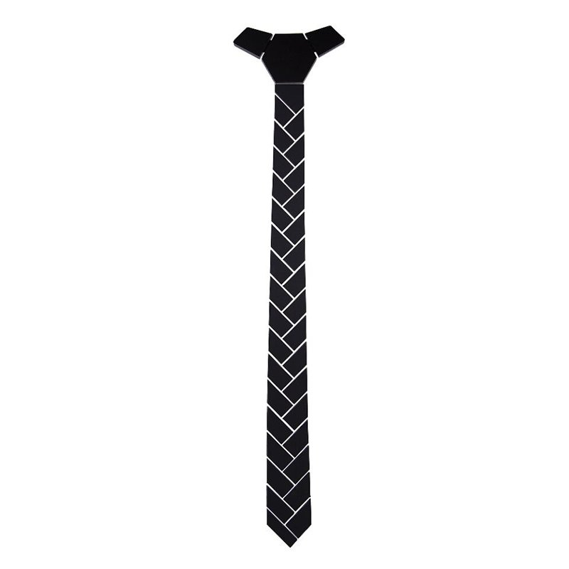 OEM/ODM Top Seller Products Handmade Factory Customized Logo Men Hexagon Polymer Mirror Neckwear Acrylic Tie