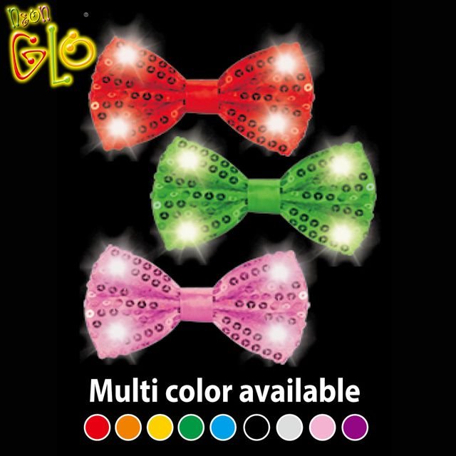 Party Favor Flashing New LED Bow Tie