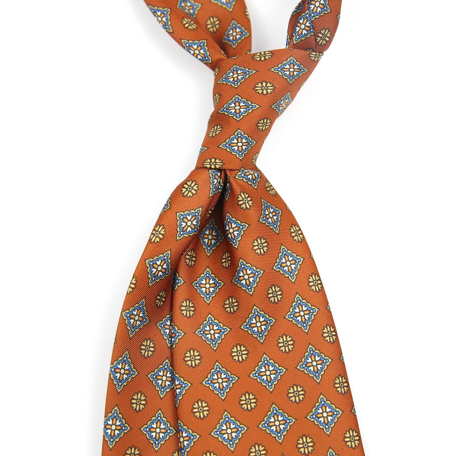 Fashion Young Women Men Retro 9cm Wide Casual Flora Neck Tie