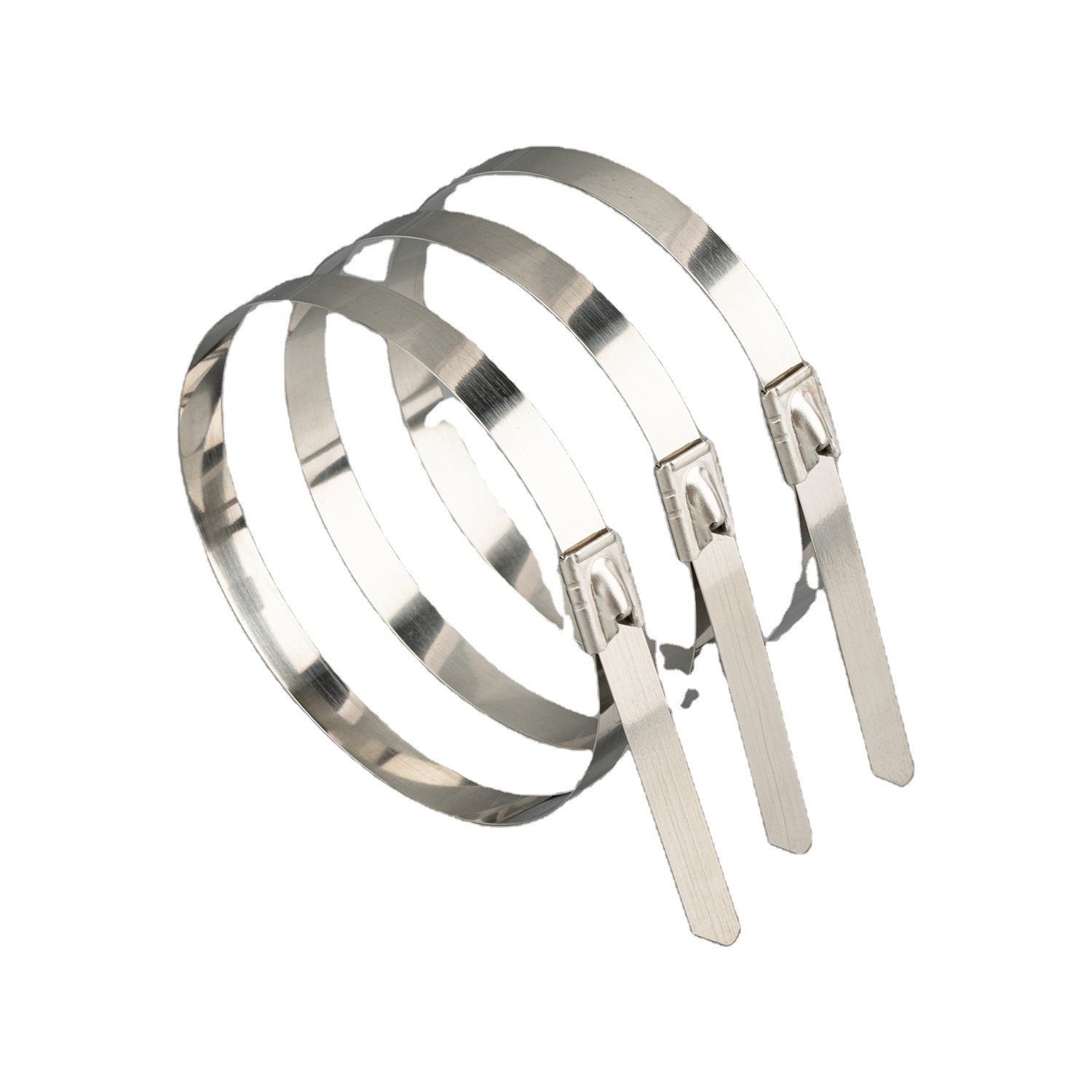 HDS UL stainless steel cable ties high wire ties quality 4.6*300mm SS304/316 stainless steel zip ties