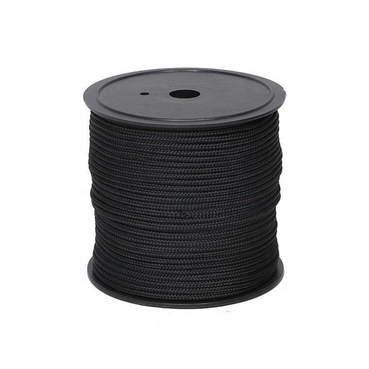 High Tensile 32 grid polyester woven 4mm djembe rope can be customized in various colors and sizes