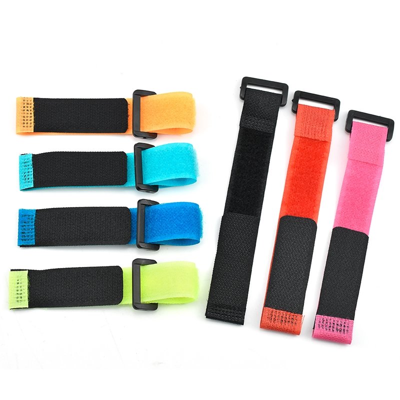 Best-Selling Versatile Adjustable Reusable Cable Tie Self-Locking Flexible Fabric Wire Management Luggage