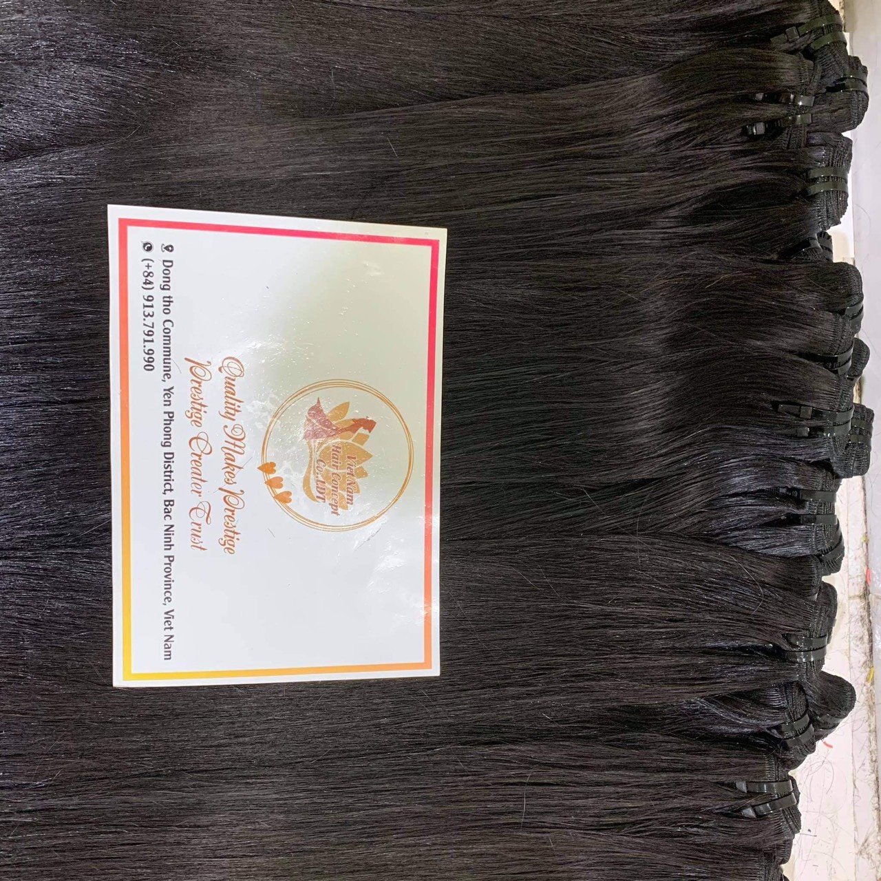 Wholesale Invisible Top Vietnam Grade Cuticle Intact Hand Tied Weft Human Hair Extensions Wave Style Bundle Bulk Glueless