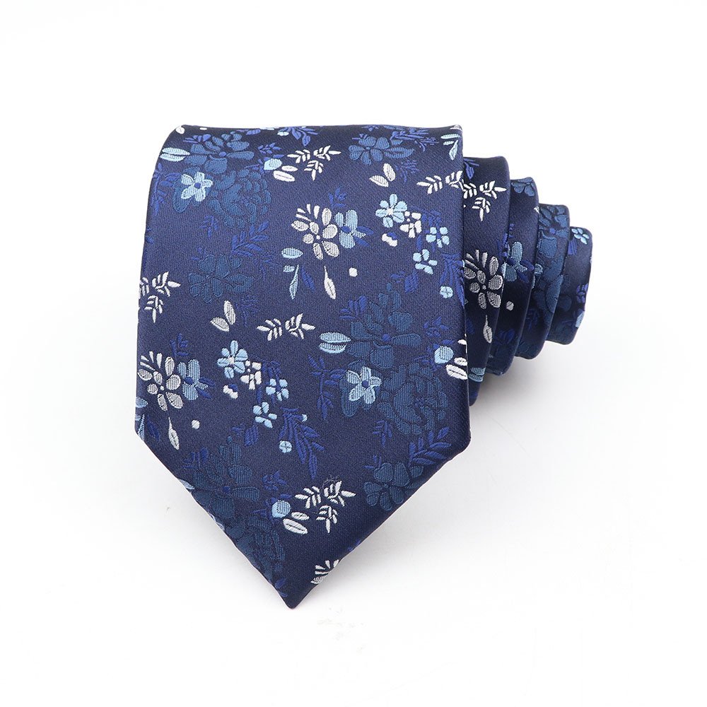 New Arrival Men's Ties Horse Bear Dragonfly Pattern Red Blue Men's Wedding Necktie 8cm Necktie Business Polyester Ties For Men