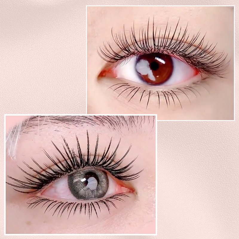 0.15 0.20 Ellipse Flat Individual Eyelash Extensions Faux Mink Cashmere Silk Matte Black Material Super Soft Flat Lashes