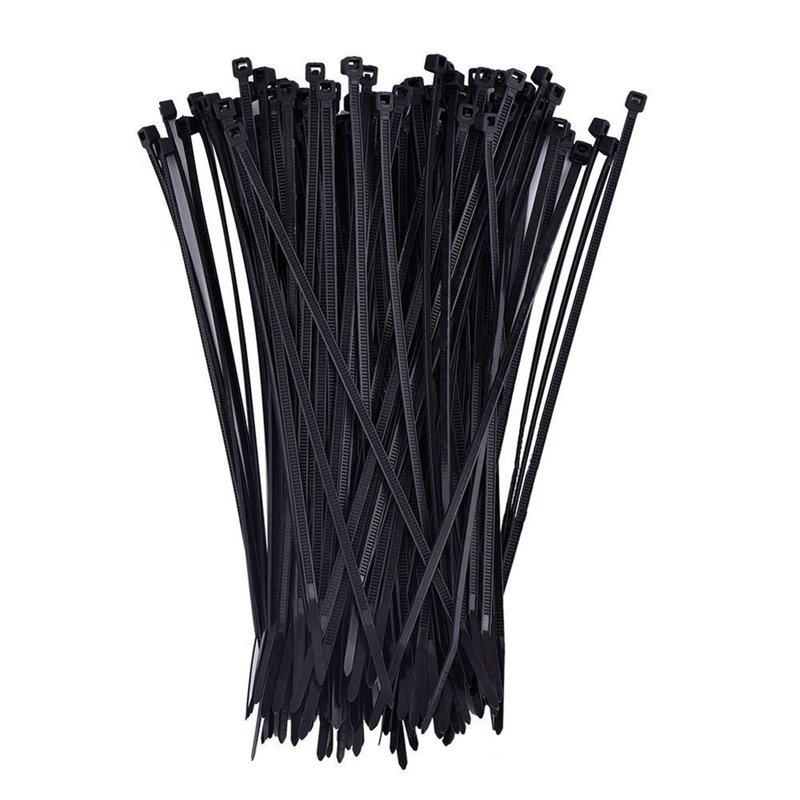 ROHS Certified High Tensile Strength Nylon 66 Cable Ties Colorful Self-Locking Design Available