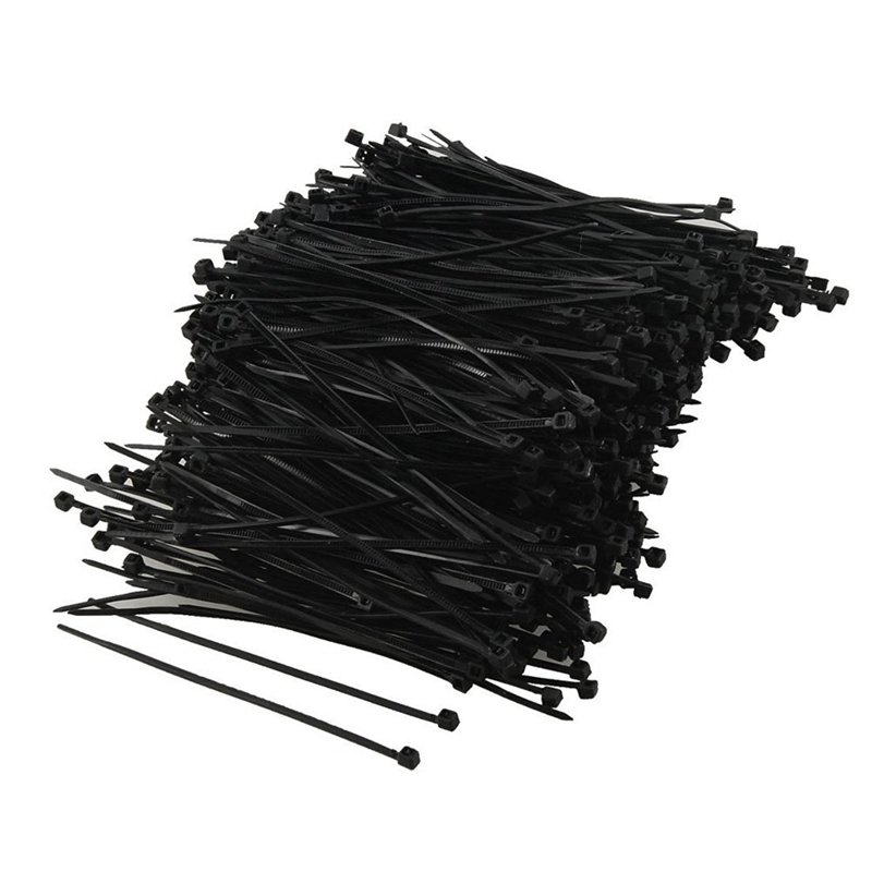 ROHS Certified High Tensile Strength Nylon 66 Cable Ties Colorful Self-Locking Design Available