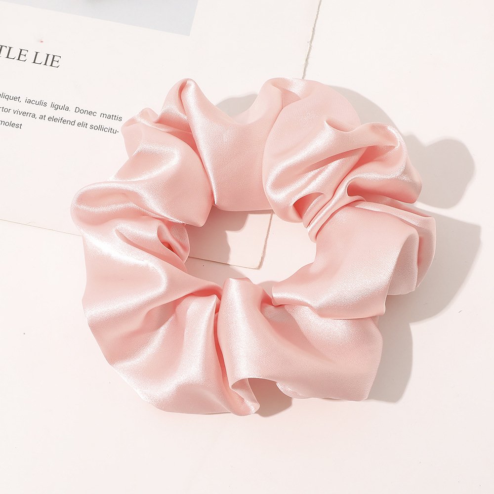 Made In China Scrunchies Manufacturer Silk Hair Ties Fall Hair Accessories
