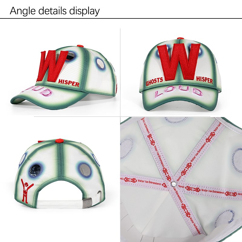 custom Leather Adjustable Classic Low Profile Mid visor Baseball Hat Caps 5 Panel Plain 3D Embroidery printing logo Baseball Cap