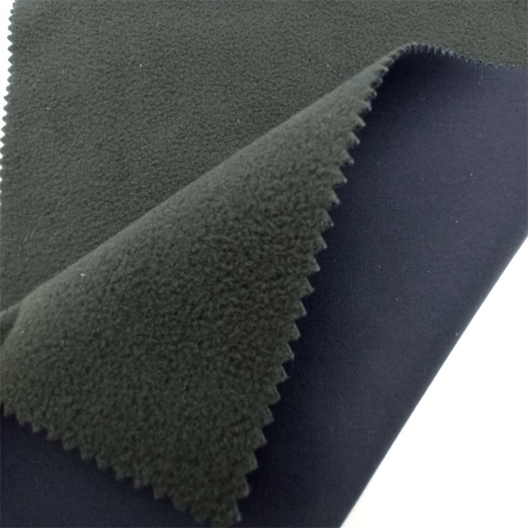 T/C 2 layers laminated PUR oil resistant polyester/cotton twill fabric