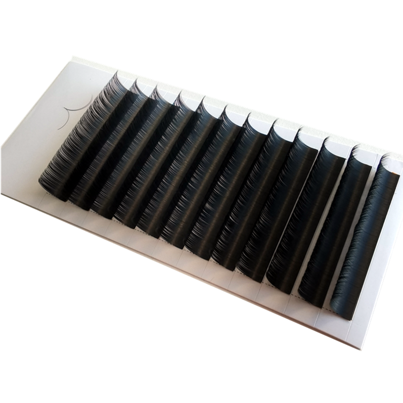 New Arrival Top quality volume lashes Korean PBT Makeup Tool fake eyelashes synthetic silk Eyelash Extension