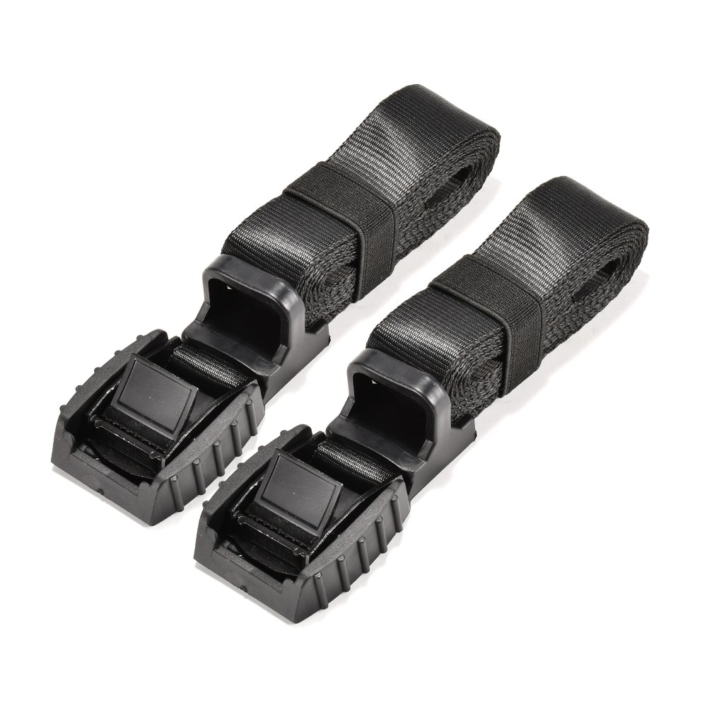 1 inch 250kgs cargo lashing strap rubber padded cam buckle tie down strap with black e-coating cam buckle