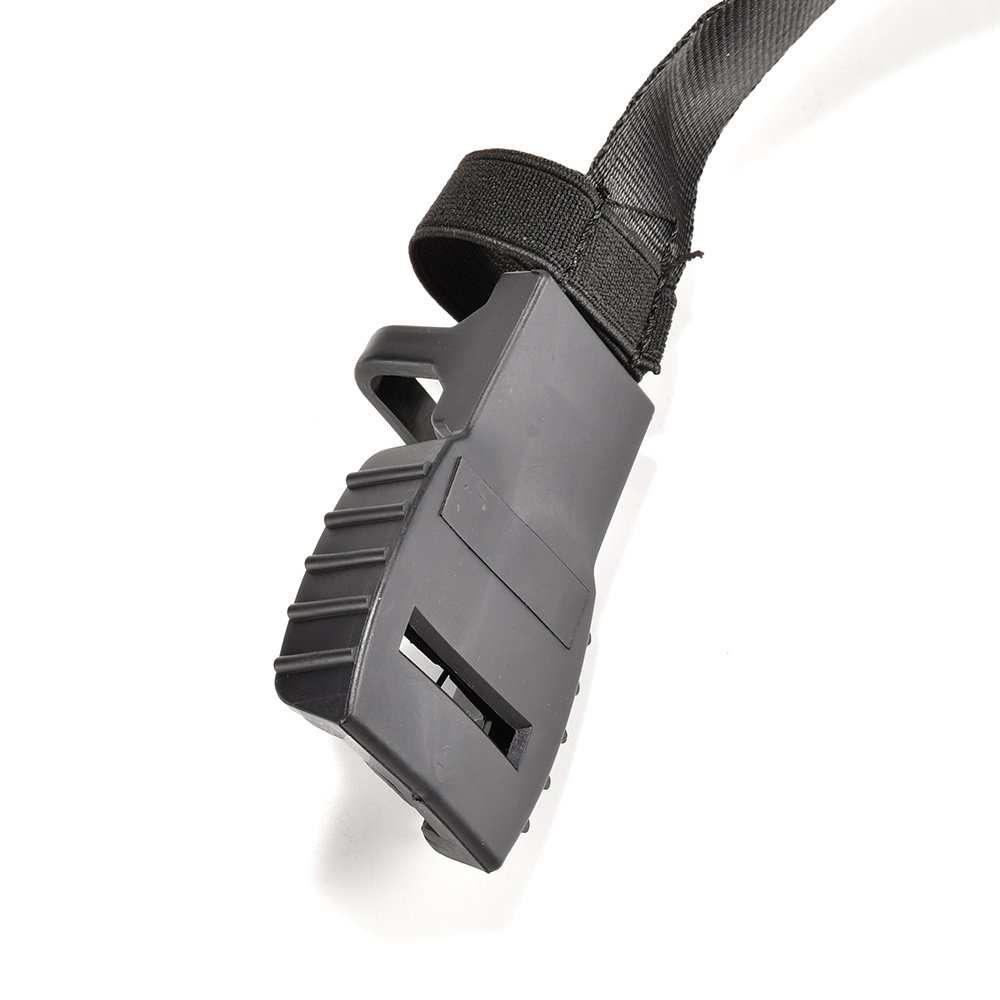 1 inch 250kgs cargo lashing strap rubber padded cam buckle tie down strap with black e-coating cam buckle