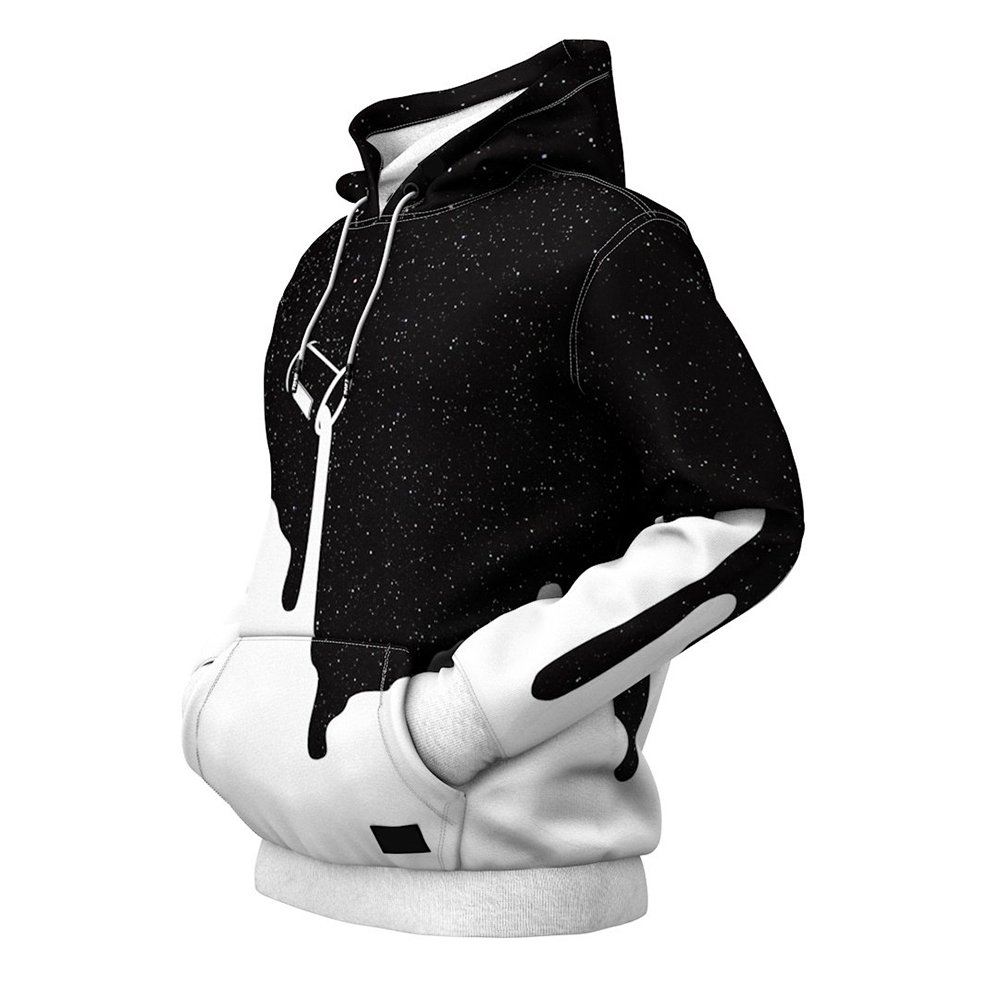 Anime hoodie high quality sublimation hoodies polyester fleece tie dye hoodie