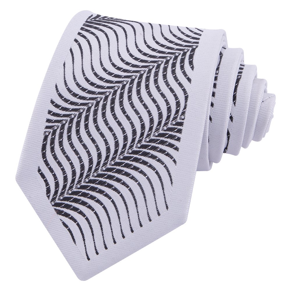 RunLin Factory Modern Handmade Customized Business Silk Woven Jacquard Fabric Ties for Men