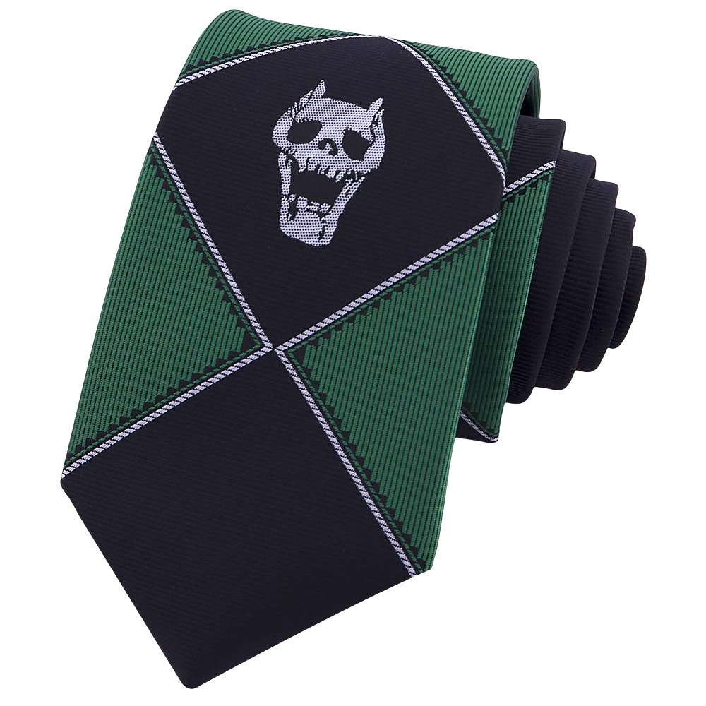 Hamocigia Handmade 2400 Stitches JOJO Logo Custom Jacquard Woven Polyester Tie