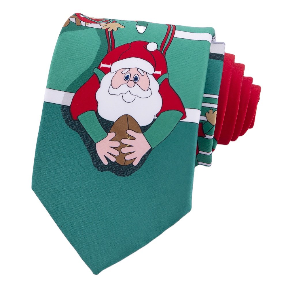 RunLin Christmas Woven Jacquard Handmade Premium Luxury Business Formal Modern Men Silk Ties