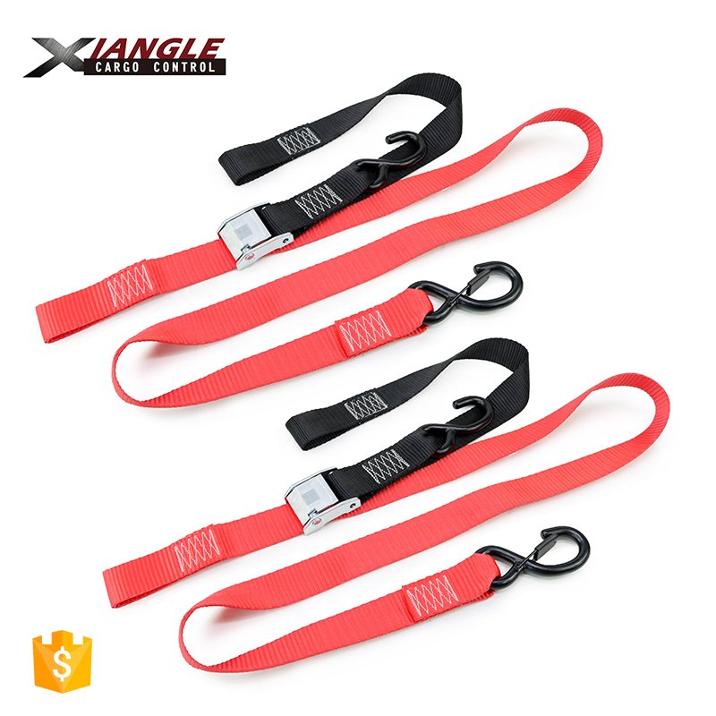 Manufacturer 1.5 Inch 550kgs Motorcycle Tie Down Straps Cam Buckle Strap Webbing