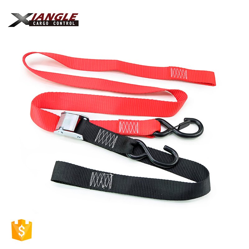 Manufacturer 1.5 Inch 550kgs Motorcycle Tie Down Straps Cam Buckle Strap Webbing