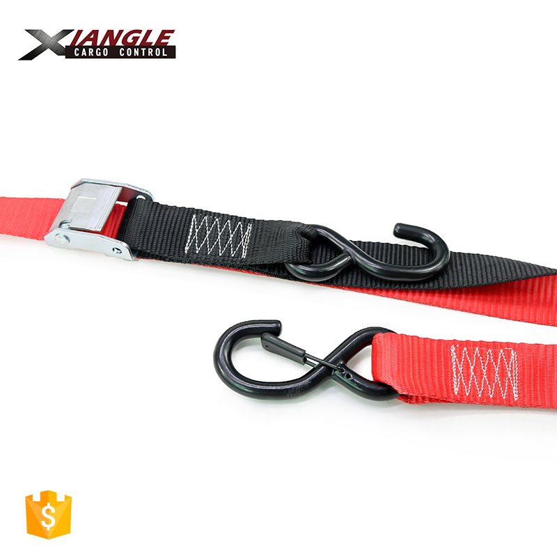 Manufacturer 1.5 Inch 550kgs Motorcycle Tie Down Straps Cam Buckle Strap Webbing