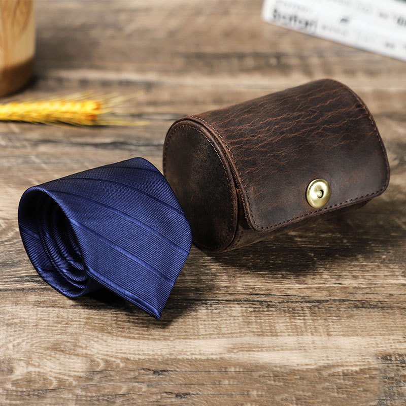 GA147 man set luxury boxes clip bow silk for necktie men neck tie gift box