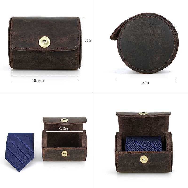 GA147 man set luxury boxes clip bow silk for necktie men neck tie gift box