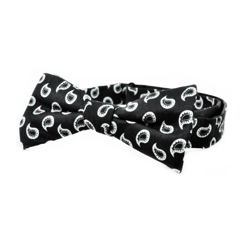 wholesale new design paisley wed bow tie for man