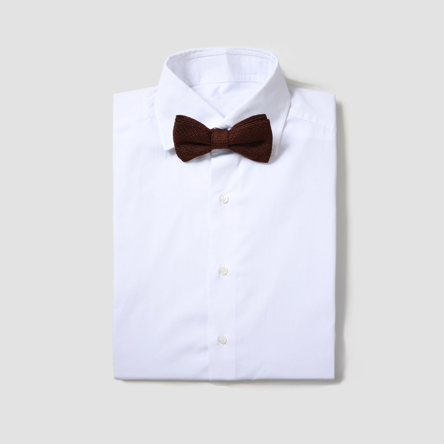 Top-Quality Handcrafted Bowties - 100% Silk Wine Brown - Luxury Men's Bow Ties Various Colors Available
