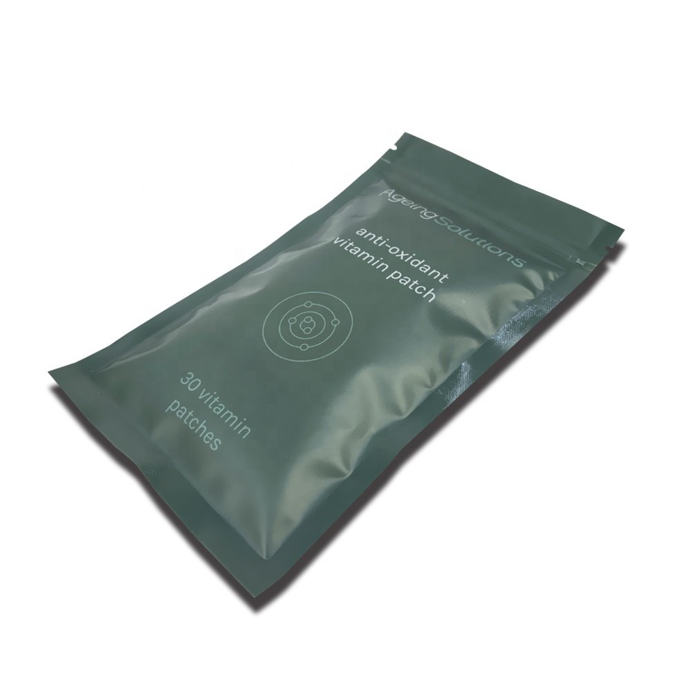 Eco Friendly Recyclable 3 Side Seal Pouch Plastic zipper bag recycling mylar bags