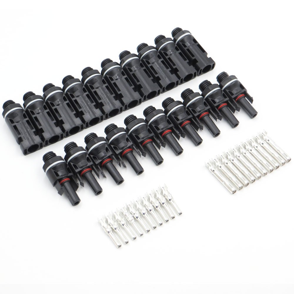 1000VDC 30A PV solar panel mounting Connector PV install mount solar kit connect grid tie Inverter