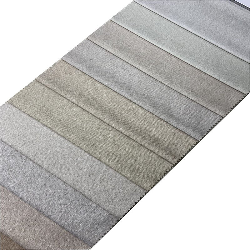 2023 New Design PU Back Coating Linen Like Polyester Blackout