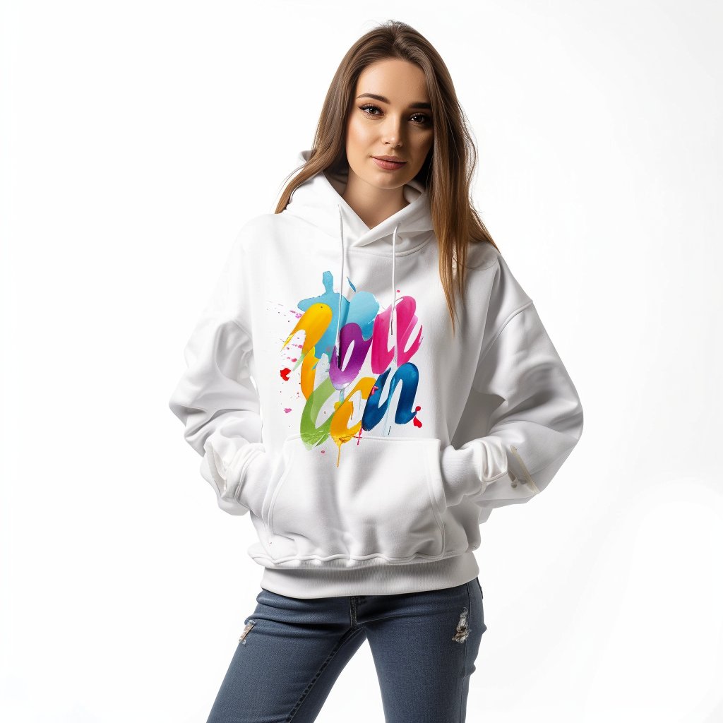 Custom printing pullover women's hoodies, Custom heavy weight cotton oversized hoodies
