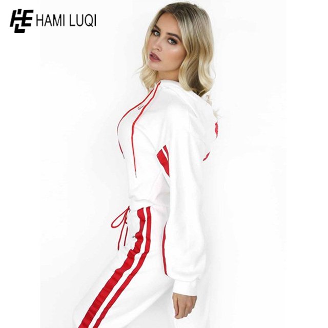 Wholesale Women's Two Piece Tracksuit Pullover Sweatshirt Jogger Pants Sweatsuit Workout Set Jogging Suits womens 2 piece sets