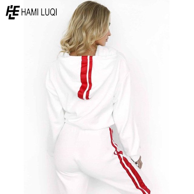 Wholesale Women's Two Piece Tracksuit Pullover Sweatshirt Jogger Pants Sweatsuit Workout Set Jogging Suits womens 2 piece sets