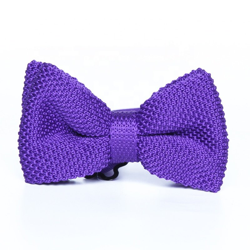 27 colors super quality adult nice pure solid color plain pre-tied knitted boy mens bow ties knit neck tie man for men wholesale