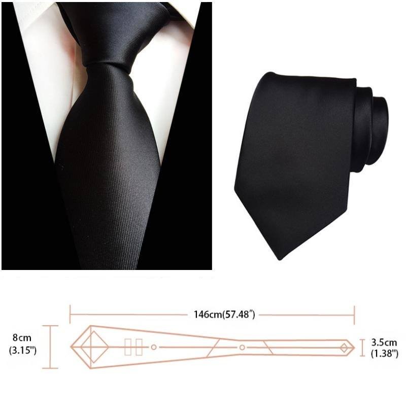 Original Factory Wholesale Custom Logo 8cm width neck tie manufacturer suppliers neckties silk ties for men