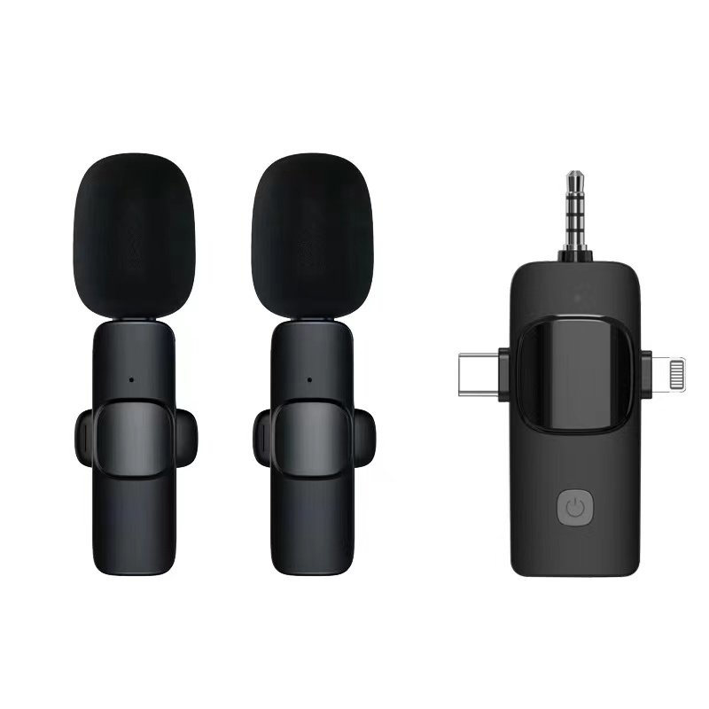 2.4GHz Lavalier Microphone Mini Wireless Tie Mini Lavalier Wireless Microphone for Mini Wireless Professional Tie